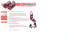 Desktop Screenshot of koch-products.de